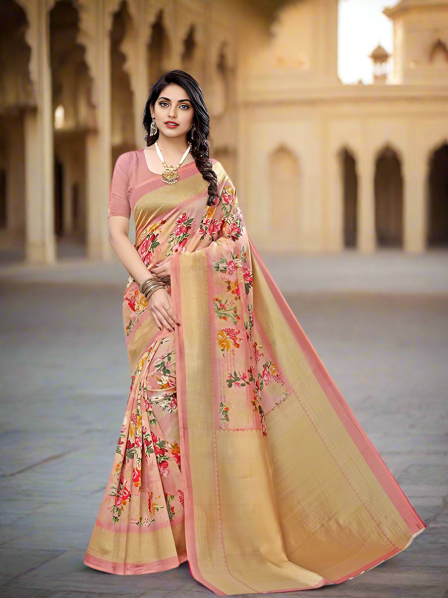 Women's Art Silk Saree