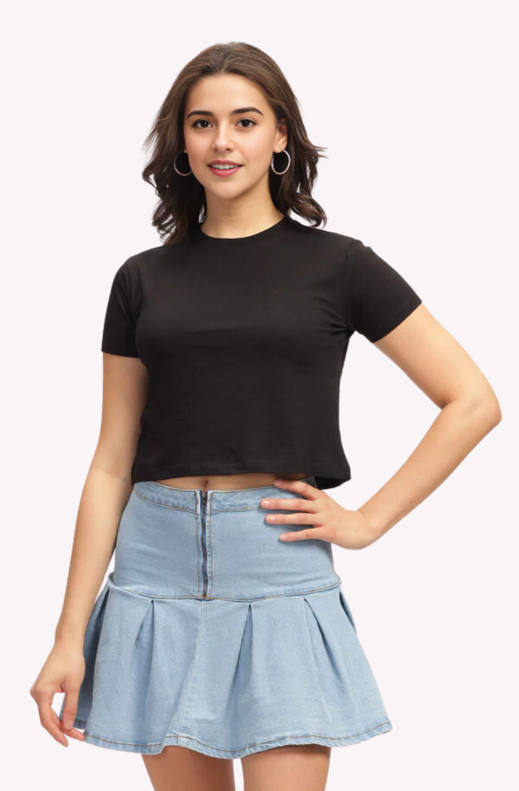 ChicExclusive Black Crop Top