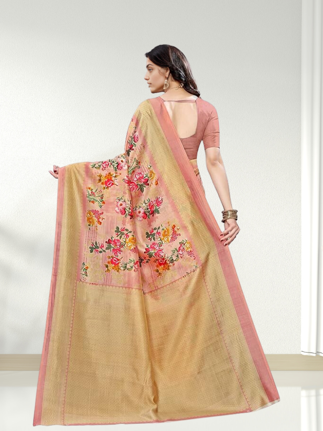 Women's Art Silk Saree