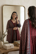 Maroon Kurta – Mirror Console