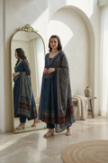 Teal Kurta – Boho Mirror Room
